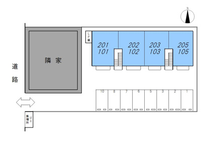 【区画図】 | レジョナーレ大津京