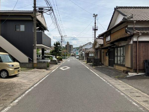 萩原3丁目　土地の前面道路含む現地写真|前面道路含む現地写真