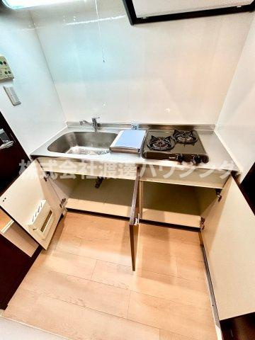 グランシス江坂のキッチン|キッチン下収納