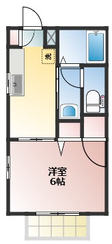 【間取り】 | ディアス若葉