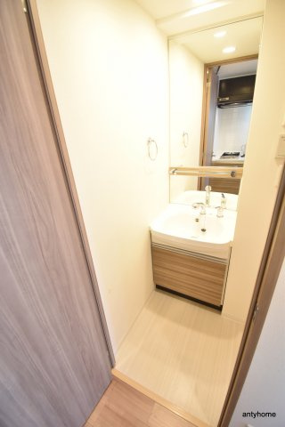 プレサンス新大阪ザ・シティ　仲介手数料無料の洗面所