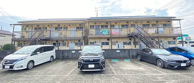 和歌山市加納　収益アパート　高利回り物件の駐車場