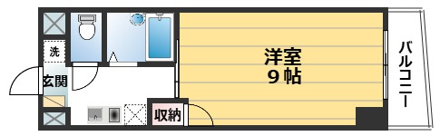 ラフィーネ四条堀川の間取り