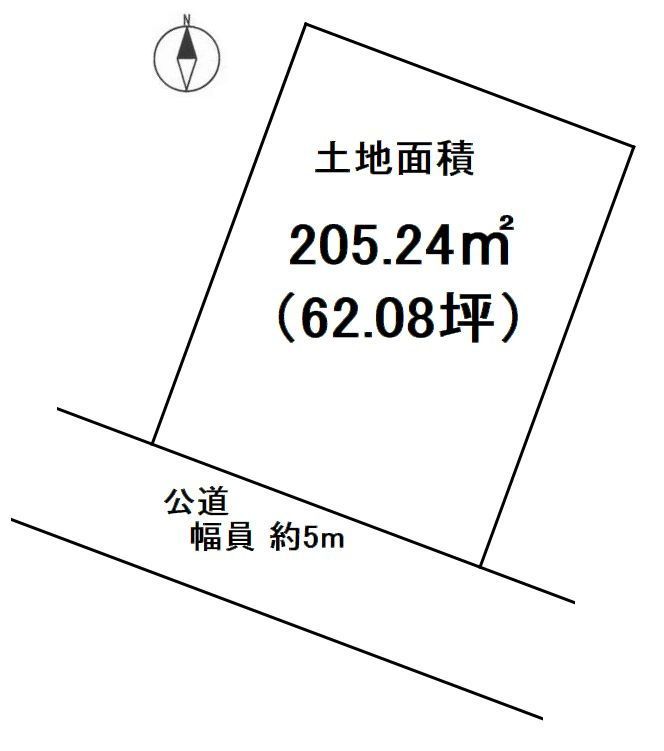 半田市有脇町15丁目の土地図