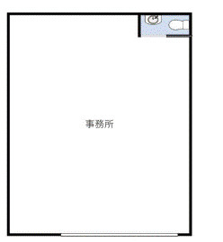 堺市美原区菩提　貸店舗の間取り