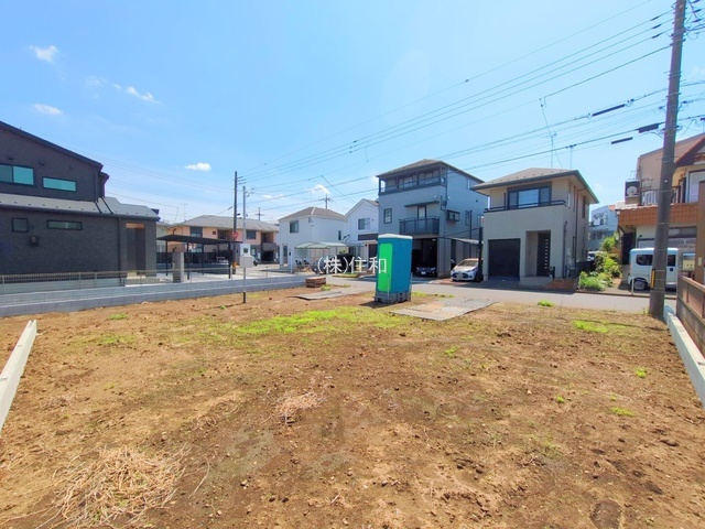 【新築分譲住宅】川越市砂新田7期の前面道路含む現地写真