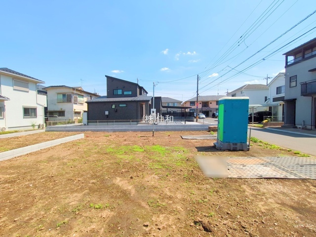 【新築分譲住宅】川越市砂新田7期の前面道路含む現地写真