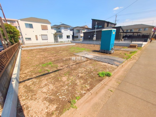 【新築分譲住宅】川越市砂新田7期の前面道路含む現地写真