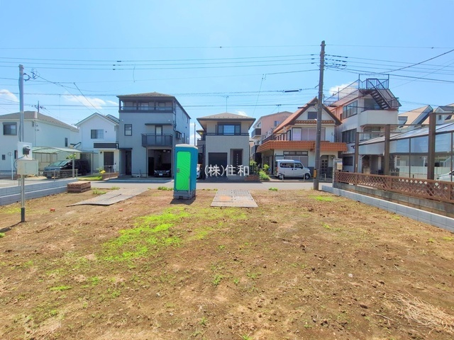 【新築分譲住宅】川越市砂新田7期の前面道路含む現地写真