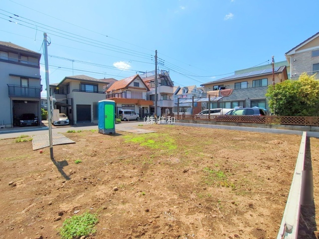 【新築分譲住宅】川越市砂新田7期の前面道路含む現地写真