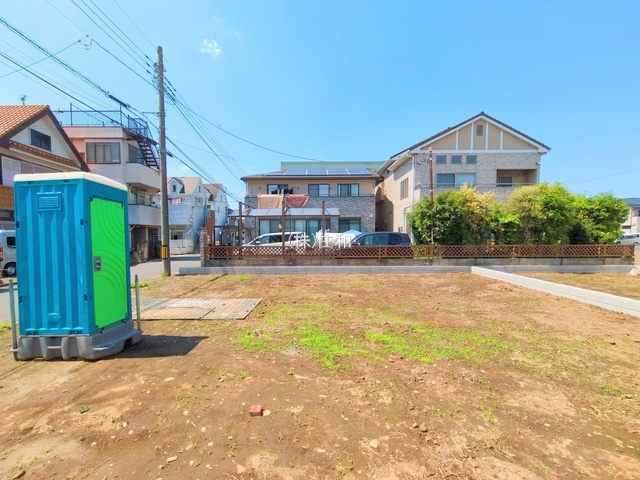 【新築分譲住宅】川越市砂新田7期の前面道路含む現地写真