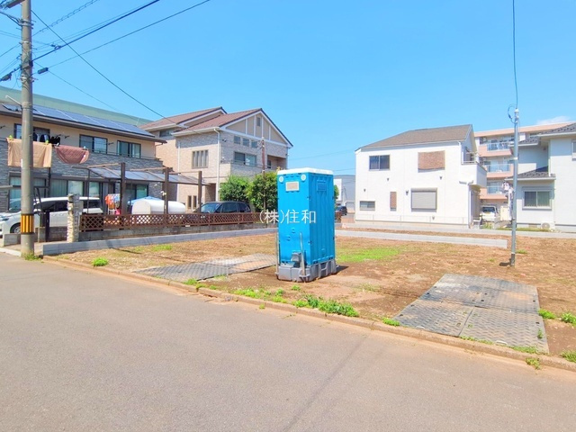 【新築分譲住宅】川越市砂新田7期の前面道路含む現地写真