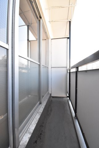 マンション千代田のバルコニー