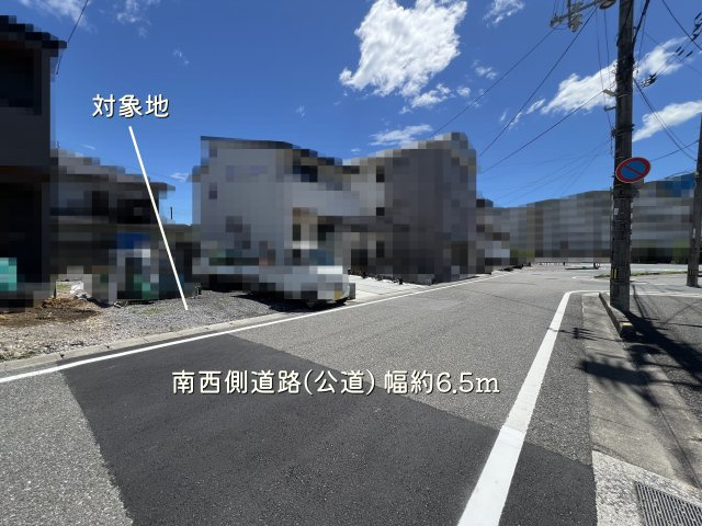 【前面道路含む現地写真】 | 高知市百石町２丁目/４号地