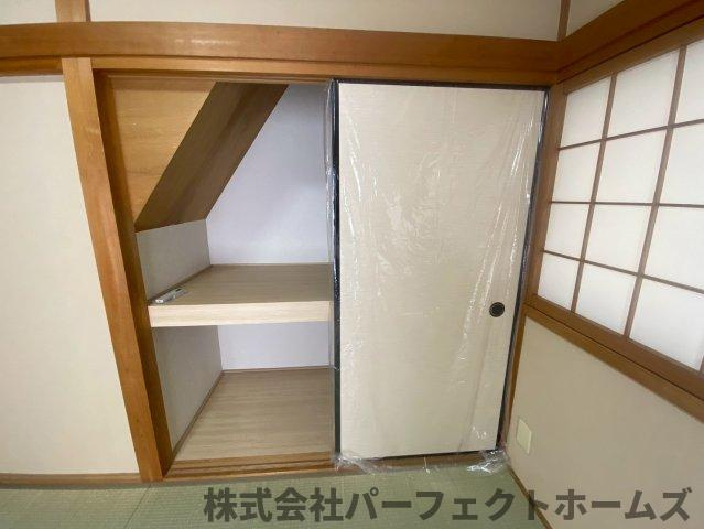 出屋敷元町2丁目戸建の収納|大きなものも収納できそうです
