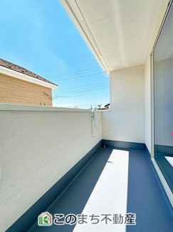 【バルコニー】 | ハートフルタウン宇都宮市西川田駅1期　1号棟 | 雨でも安心のインナーバルコニーです！
