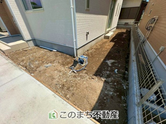 【庭】 | ハートフルタウン宇都宮市西川田駅1期　1号棟 | お子様の水遊びにもぴったりなお庭です☆
