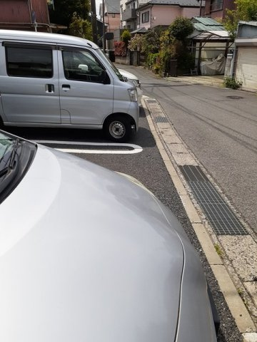 リバーストーン６の駐車場