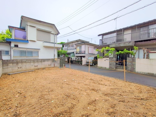 【新築分譲住宅】川越市今成の前面道路含む現地写真
