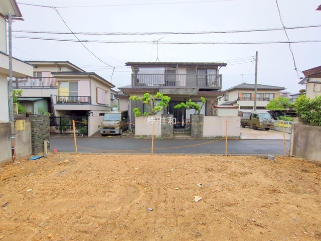 【新築分譲住宅】川越市今成の前面道路含む現地写真