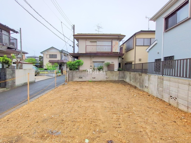 【新築分譲住宅】川越市今成の前面道路含む現地写真