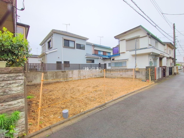 【新築分譲住宅】川越市今成の前面道路含む現地写真