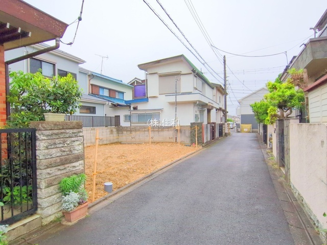 【新築分譲住宅】川越市今成の前面道路含む現地写真