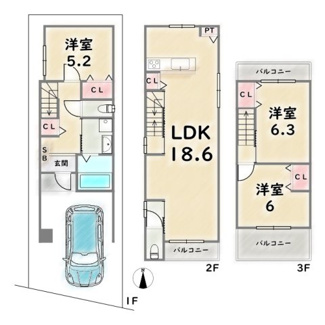 【外観】 | 右京区太秦安井辰巳町　建築条件つき | 現況：古家有
