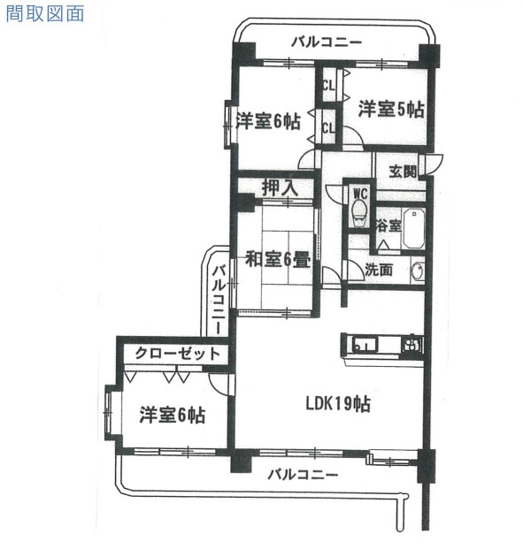 ユーハウス岡崎の間取り