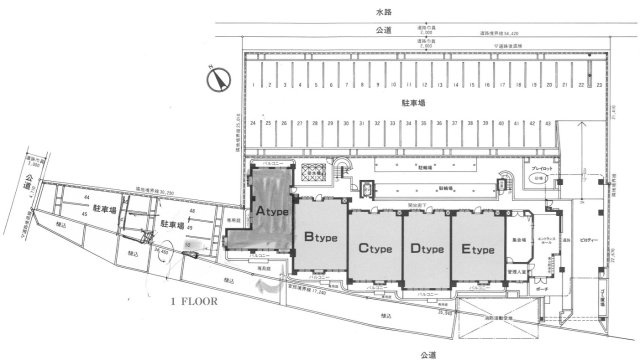 ユーハウス岡崎の駐車場