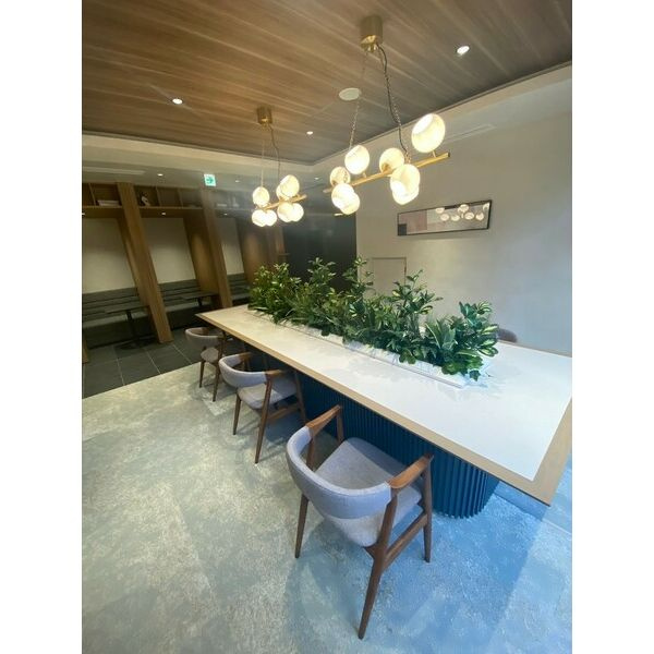 フロンティアタワー日本橋のロビー