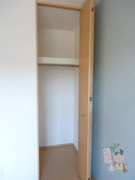 プレジオあくら　Ａの収納|クローゼット