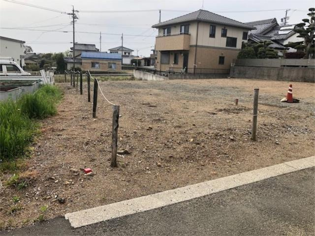 売地　田原市福江町沢32-2の前面道路含む現地写真|前面道路