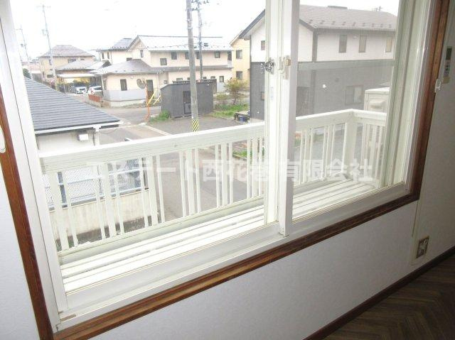 コーポアバンセのバルコニー