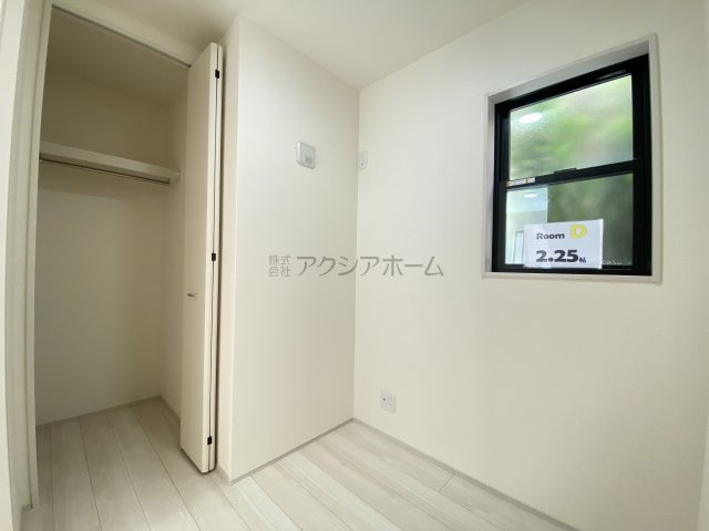 入間市久保稲荷5丁目・全5棟　新築一戸建　4号棟の洋室|1階洋室2.25帖