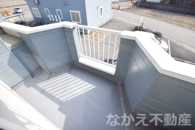 【バルコニー】 | 落ち着いた時間を過ごせるバルコニーです