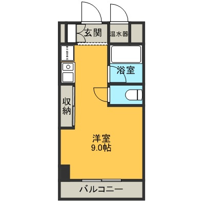 シェモア駅西の間取り