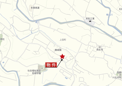 【地図】 | 鈴鹿市上田町《ベルコア上田 全3区画》 | 広域Map