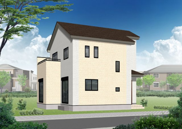 ハートフルタウン／東区昭和町2期／2号棟の外観