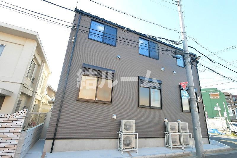 板橋区三園１丁目のアパートの外観