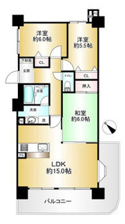 【間取り】 | ライオンズマンション野洲