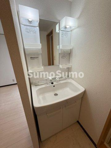 本庄ハイツの洗面所