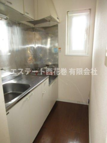 バウハウス高田Ａのキッチン|コンパクトなキッチン