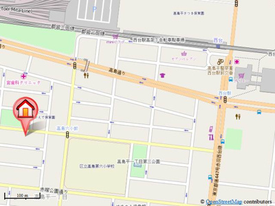 【地図】 | フレアコート西台