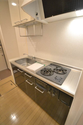 【キッチン】 | フレアコート西台 | ２口ガスシステムキッチン