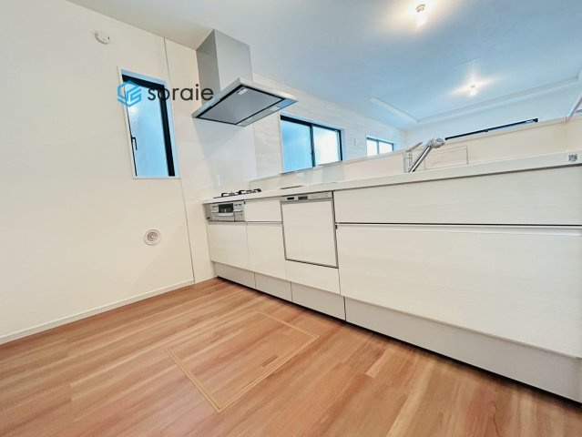 川越市砂新田全２棟2号棟　リガーレ　新築戸建　のキッチン