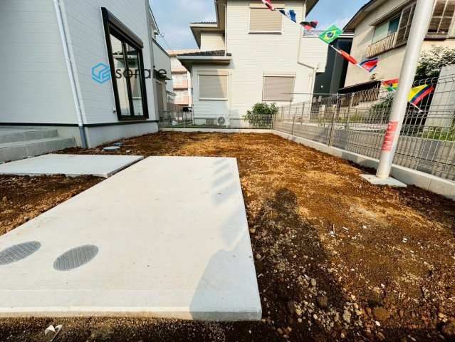 川越市砂新田全２棟2号棟　リガーレ　新築戸建　の庭