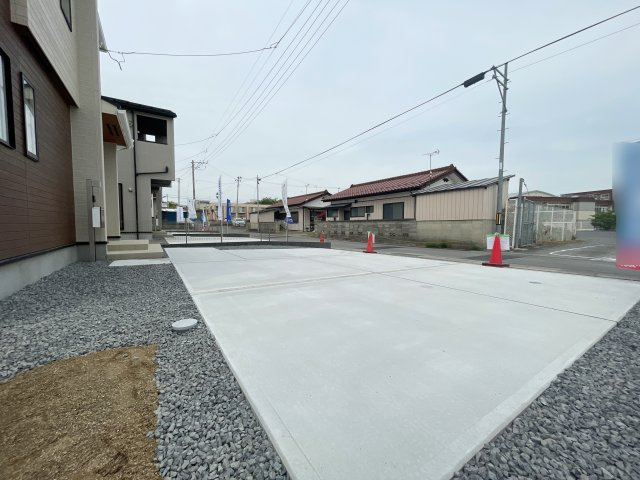 新築戸建・建売　郡山市名倉　BLOOMING GARDEN　全4棟の駐車場