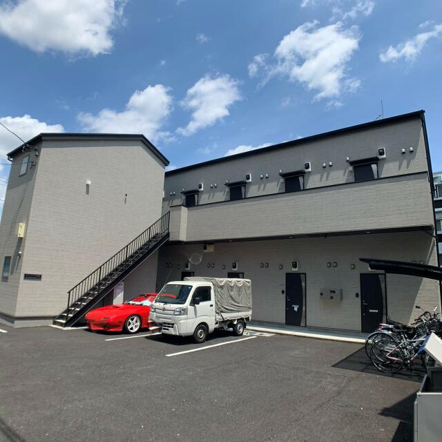 川崎市多摩区中野島３丁目のアパートの外観