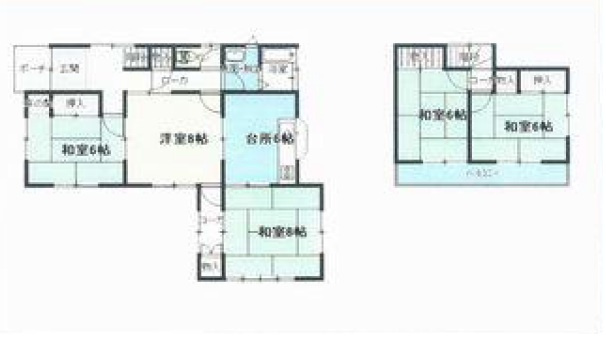 【中古戸建】高崎市足門町の間取り|■間取り